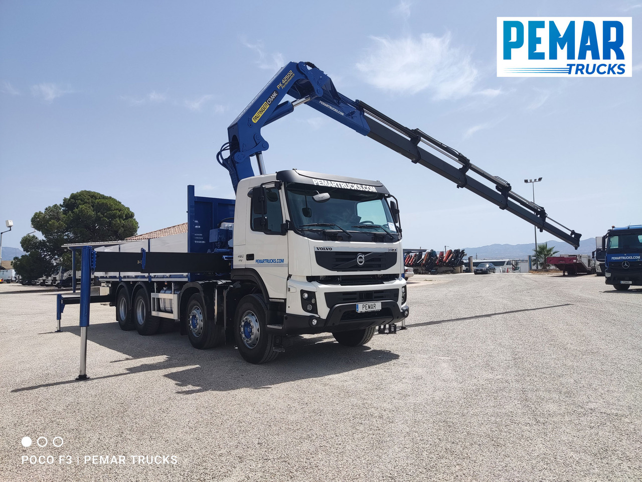 VOLVO FMX 460 8X4 GRUA CAJA FIJA ABIERTA в лизинг VOLVO FMX 460 8X4 GRUA CAJA FIJA ABIERTA: фото 26