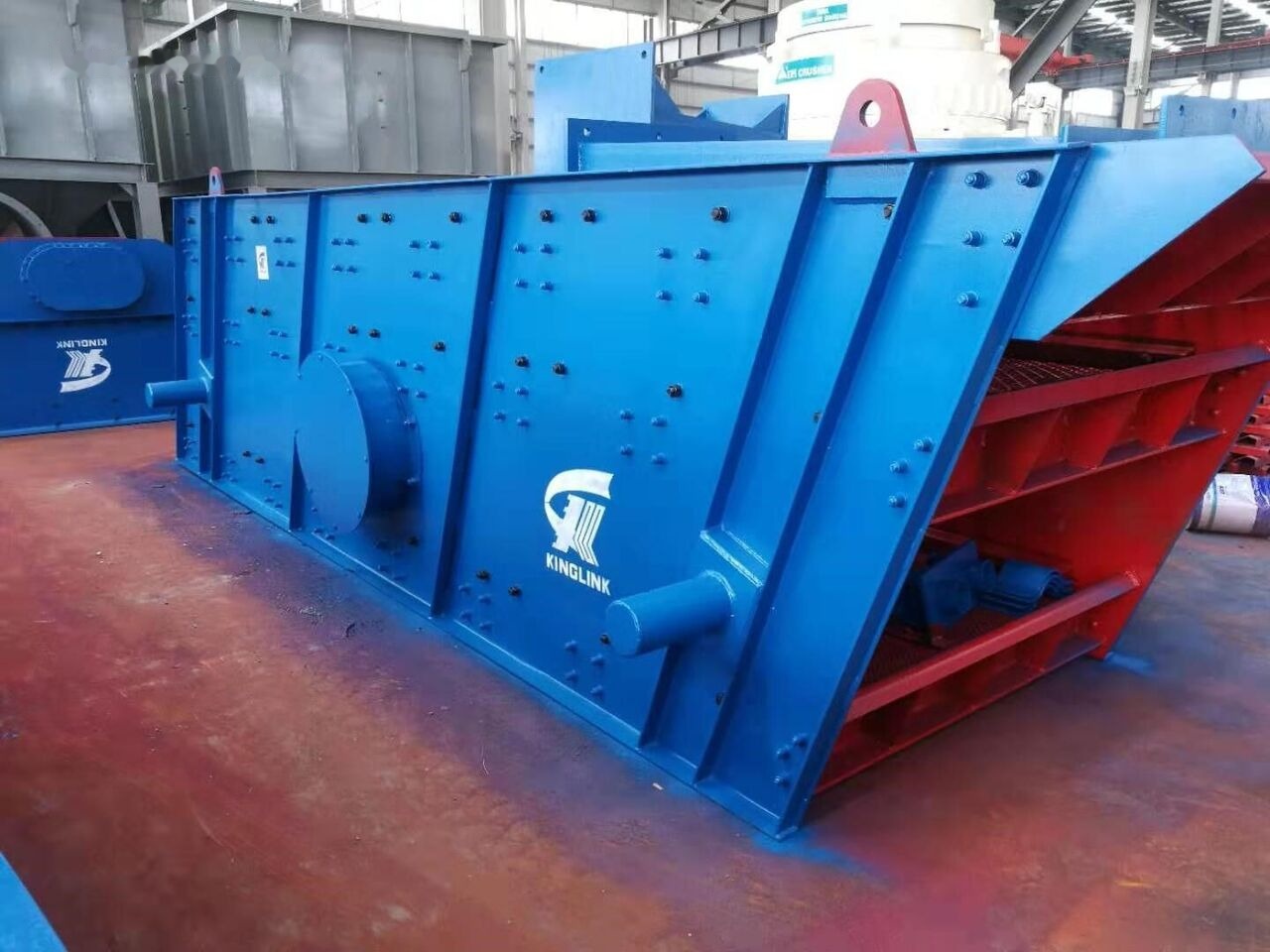 Новый Грохот Kinglink Mineral Stone Vibrating Screen 3YK1548 to Chile: фото 9