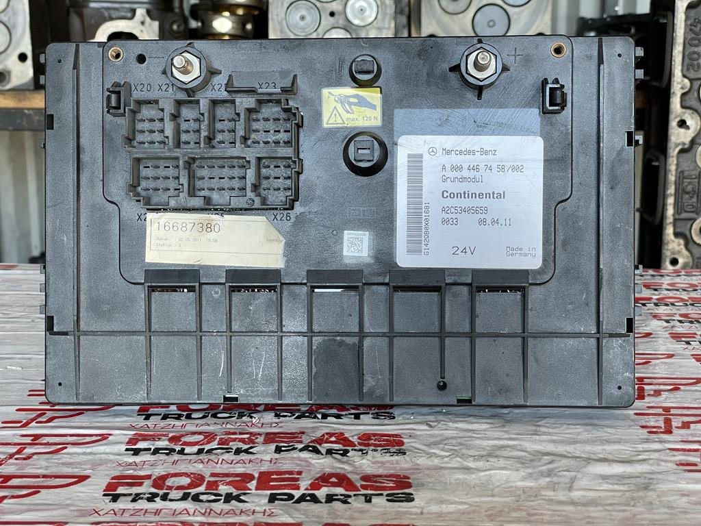 MERCEDES-BENZ ACTROS MP2 GRUNDMODUL - A 000 446 7458 - Предохранитель для Грузовиков: фото 1 MERCEDES-BENZ ACTROS MP2 GRUNDMODUL - A 000 446 7458 - Предохранитель для Грузовиков: фото 1