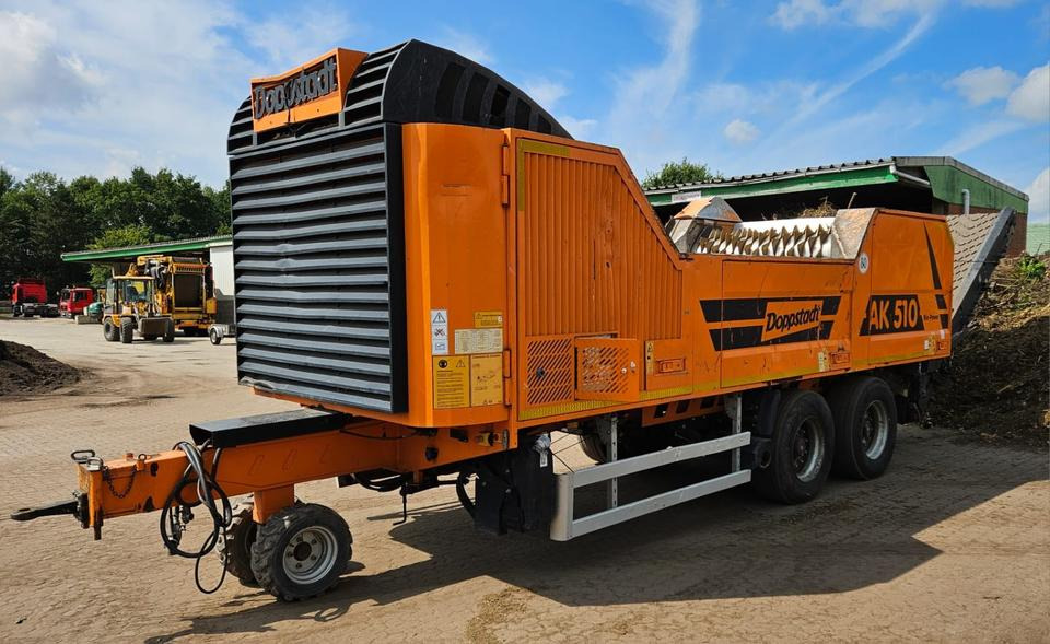Шредер промышленный Doppstadt Ak 510 Bj 2014 mit nur 5.250 BH: фото 8