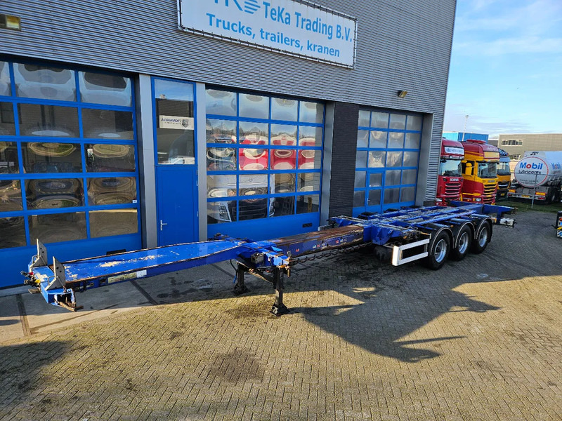 D-Tec FT-43-03V Multichassis BPW disc Gescoopeerd Apk 7-2026 - Полуприцеп-контейнеровоз/ Сменный кузов: фото 1 D-Tec FT-43-03V Multichassis BPW disc Gescoopeerd Apk 7-2026 - Полуприцеп-контейнеровоз/ Сменный кузов: фото 1