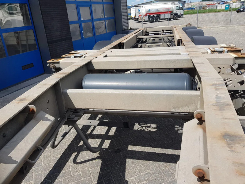 Полуприцеп-контейнеровоз/ Сменный кузов Fliegl SDS 380 MULTI BPW Disc Lift axle: фото 8