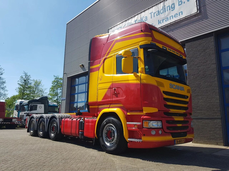 Scania R450 8x2 Topline ADR EX/II, EX/III, FL en AT SCR only - Грузовик-контейнеровоз/ Сменный кузов: фото 5 Scania R450 8x2 Topline ADR EX/II, EX/III, FL en AT SCR only - Грузовик-контейнеровоз/ Сменный кузов: фото 5