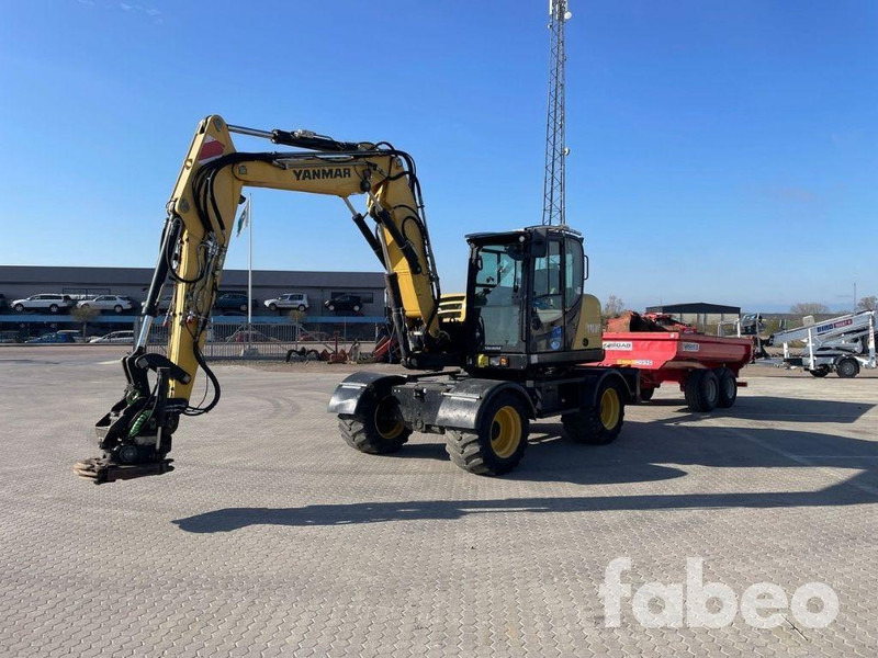 Yanmar B110W - Колёсный экскаватор: фото 1 Yanmar B110W - Колёсный экскаватор: фото 1