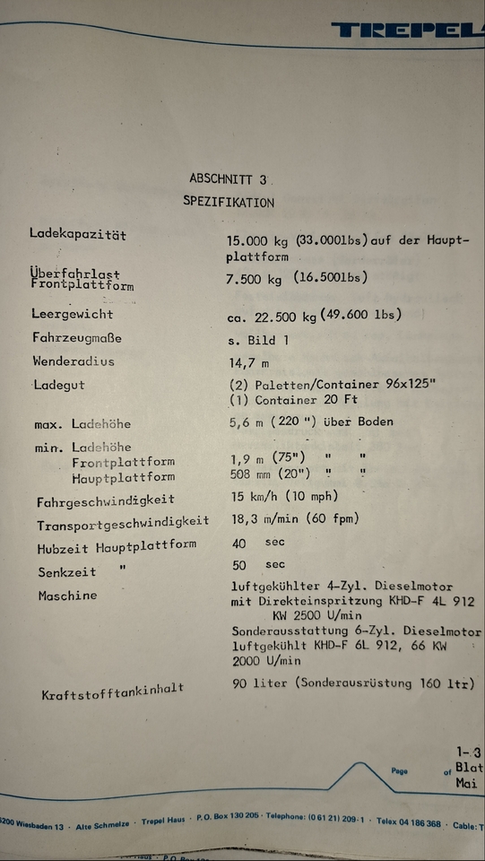Trepel PCL2155SP - Аэродромная техника: фото 5 Trepel PCL2155SP - Аэродромная техника: фото 5