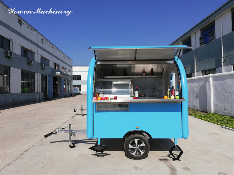 Yowon Customized hot sale food trailer from China - Торговый прицеп: фото 2 Yowon Customized hot sale food trailer from China - Торговый прицеп: фото 2