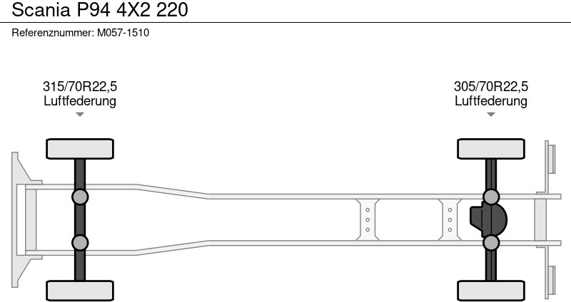 Scania P94 4X2 220 в лизинг Scania P94 4X2 220: фото 15 Scania P94 4X2 220 в лизинг Scania P94 4X2 220: фото 15