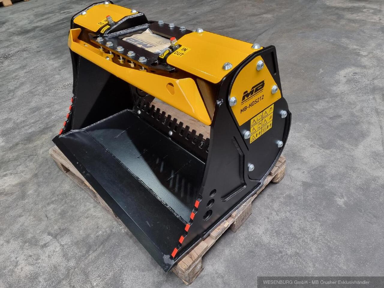 MB Crusher Schaufelseparator Separator MB-HDS 212 / 5,0 - 10,0 t - Сортировочный ковш для Строительной техники: фото 1 MB Crusher Schaufelseparator Separator MB-HDS 212 / 5,0 - 10,0 t - Сортировочный ковш для Строительной техники: фото 1
