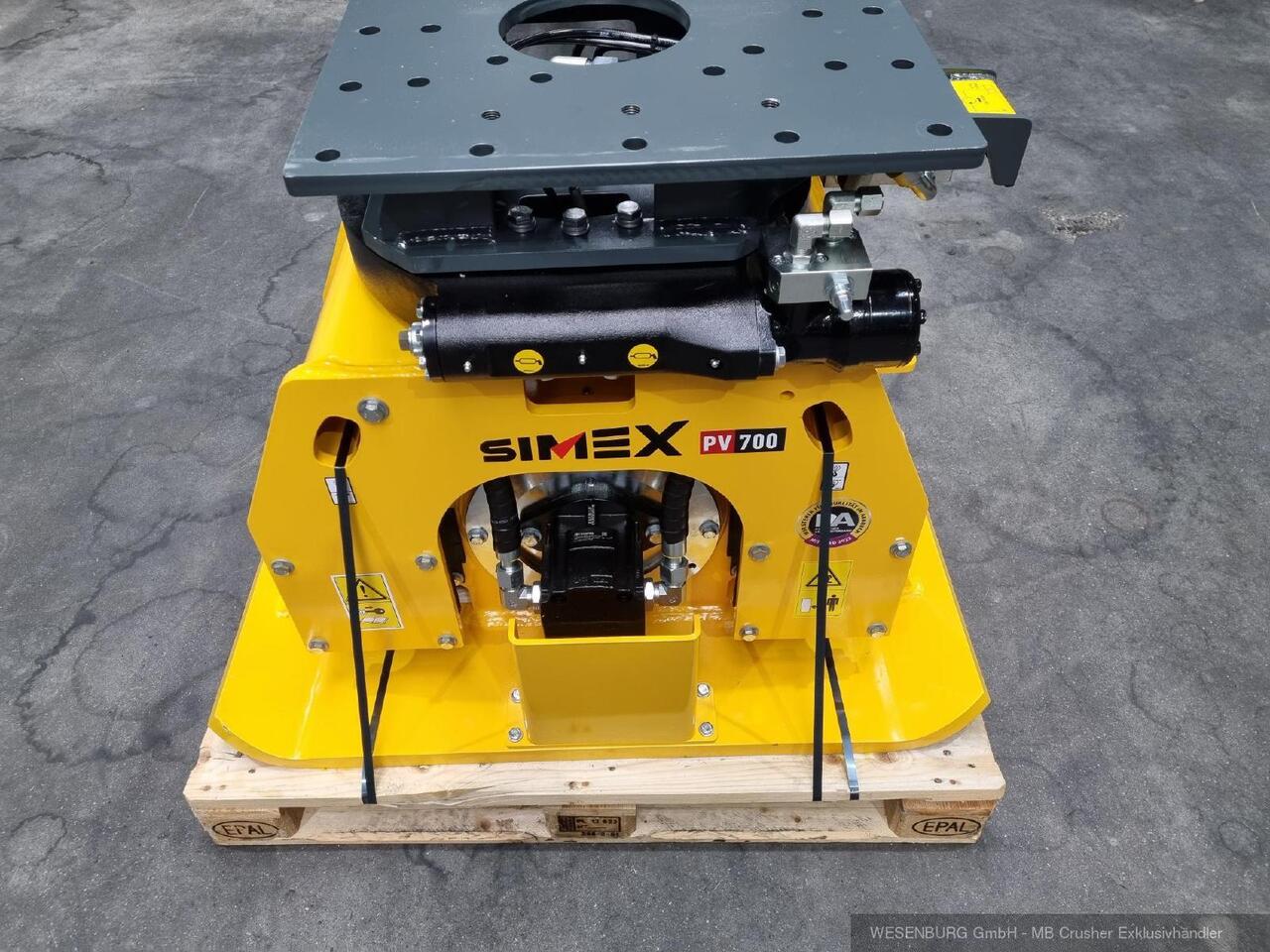 Simex Anbauverdichter PV700 inkl. Drehwerk Anbauklasse 12 - 25 t - Навесное оборудование, Виброплита для Экскаваторов: фото 3 Simex Anbauverdichter PV700 inkl. Drehwerk Anbauklasse 12 - 25 t - Навесное оборудование, Виброплита для Экскаваторов: фото 3