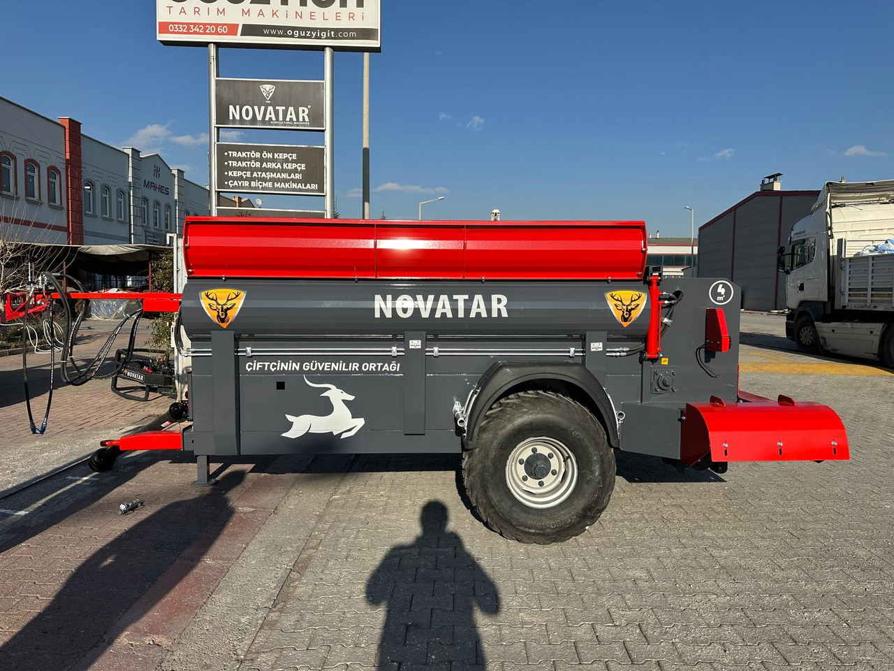 Novatar MANURE SPREADER FOR TREES AND GREENHOUSE - Навозоразбрасыватель: фото 4 Novatar MANURE SPREADER FOR TREES AND GREENHOUSE - Навозоразбрасыватель: фото 4