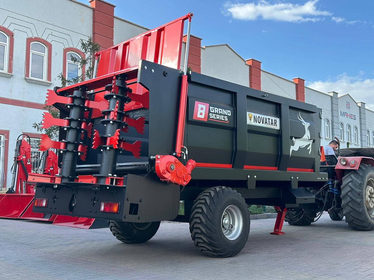 Novatar Manure Spreader 6 m3 - Навозоразбрасыватель: фото 3 Novatar Manure Spreader 6 m3 - Навозоразбрасыватель: фото 3