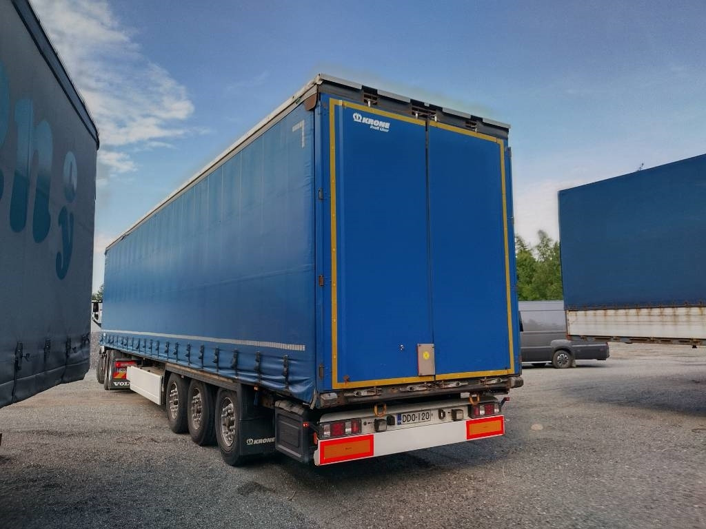 Krone vyökapelli, 2,87 sisäkork.,Nordic 16tn kaula - Тентованный полуприцеп: фото 2 Krone vyökapelli, 2,87 sisäkork.,Nordic 16tn kaula - Тентованный полуприцеп: фото 2