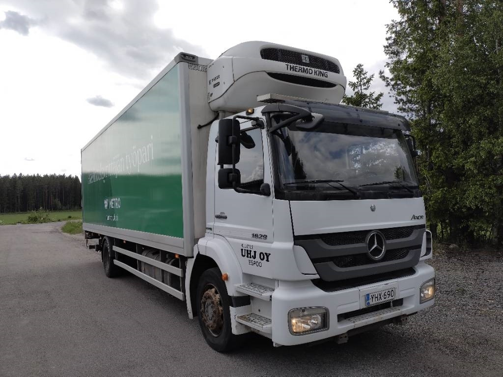 Mercedes-Benz Axor 1829 thermo king kone, 8,35m kori - Рефрижератор: фото 1 Mercedes-Benz Axor 1829 thermo king kone, 8,35m kori - Рефрижератор: фото 1