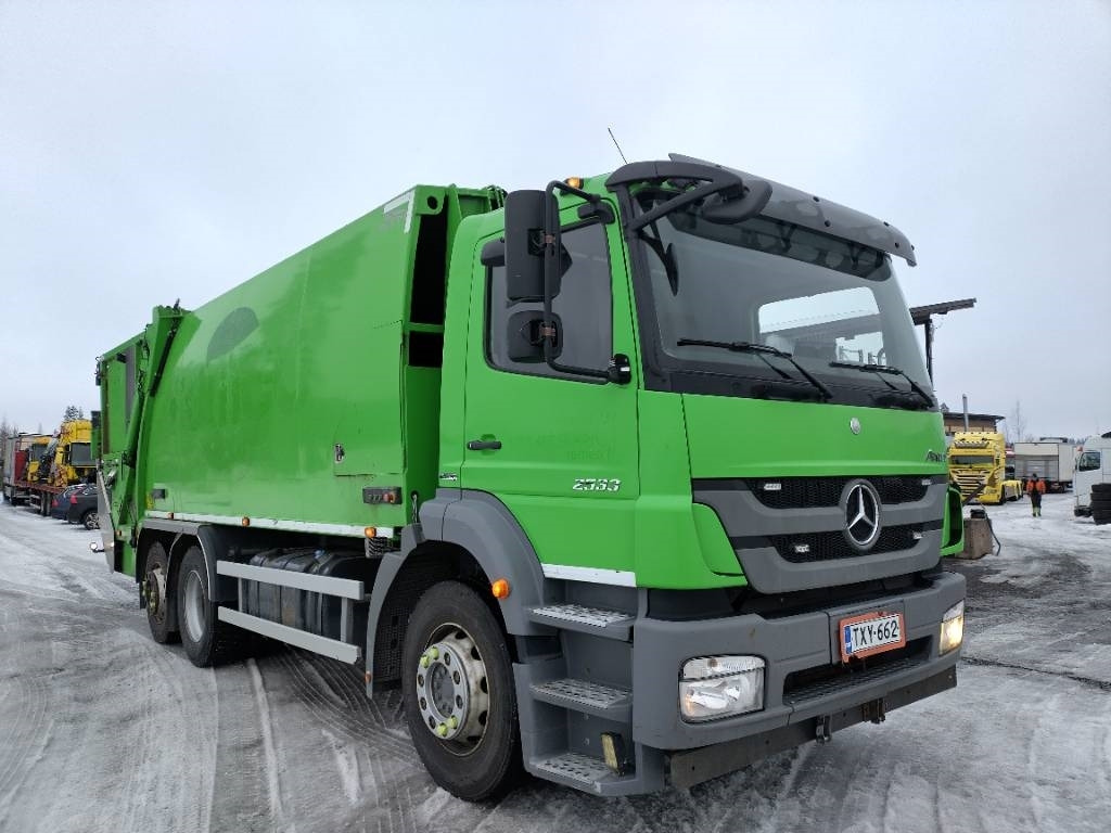 Mercedes-Benz Axor 2533 6x2 NTM 2 lokero pakkaaja - Мусоровоз: фото 1 Mercedes-Benz Axor 2533 6x2 NTM 2 lokero pakkaaja - Мусоровоз: фото 1