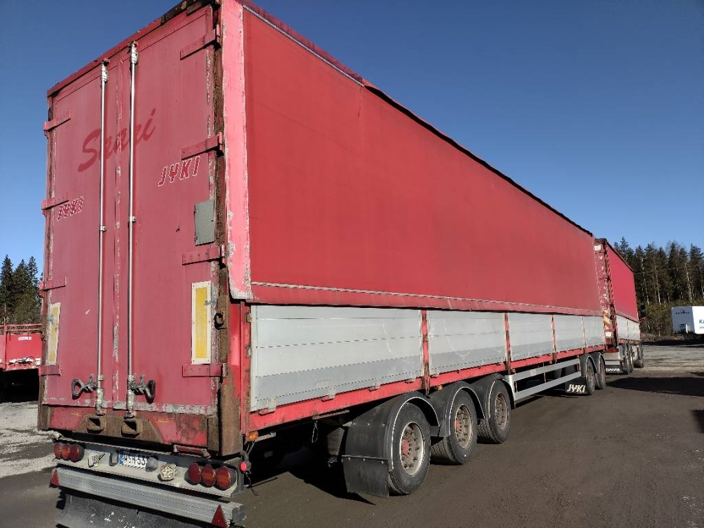 Scania Nousukapelli+Jyki kärry 3m sisäkork.liukukatot - Тентованный грузовик: фото 3 Scania Nousukapelli+Jyki kärry 3m sisäkork.liukukatot - Тентованный грузовик: фото 3