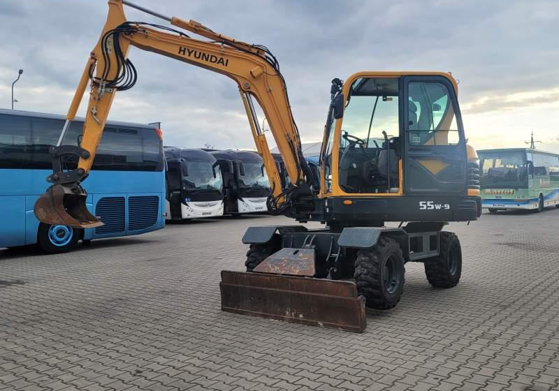 Колёсный экскаватор Hyundai ROBEX 55W-9 EXCAVATOR / SPROWADZONY Z FRANCJI: фото 16