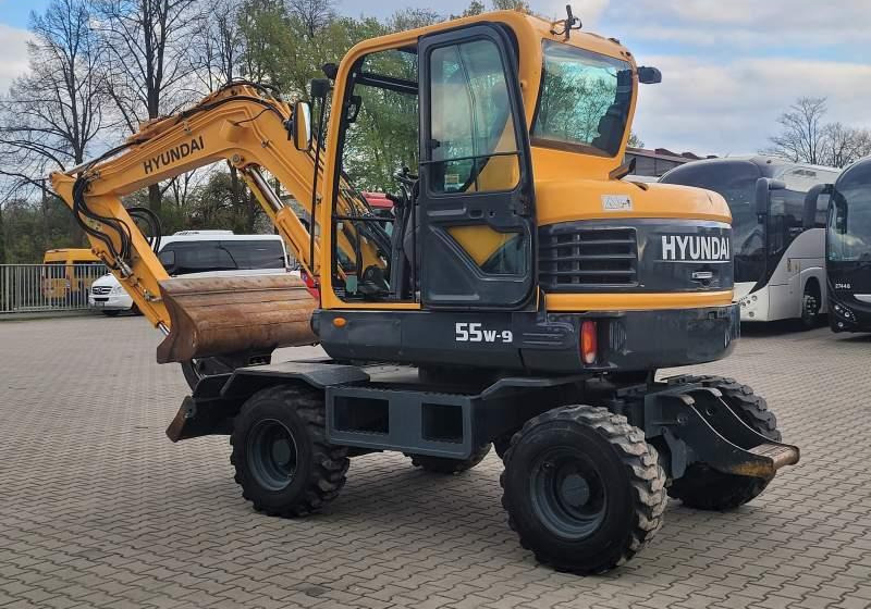 Колёсный экскаватор Hyundai ROBEX 55W-9 EXCAVATOR / SPROWADZONY Z FRANCJI: фото 19