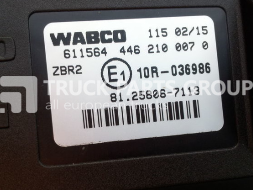 MAN TGX, TGL, TGM, TGS, ZBR2, ZBR control unit 81258067113, 44621000 control unit - Блок управления для Грузовиков: фото 5 MAN TGX, TGL, TGM, TGS, ZBR2, ZBR control unit 81258067113, 44621000 control unit - Блок управления для Грузовиков: фото 5