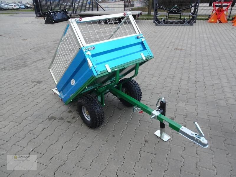 Новый Сельскохозяйственный прицеп-самосвал Vemac Anhänger Geo TR400 400kg Kippanhänger Kipper ATV Quad Traktor NEU: фото 17