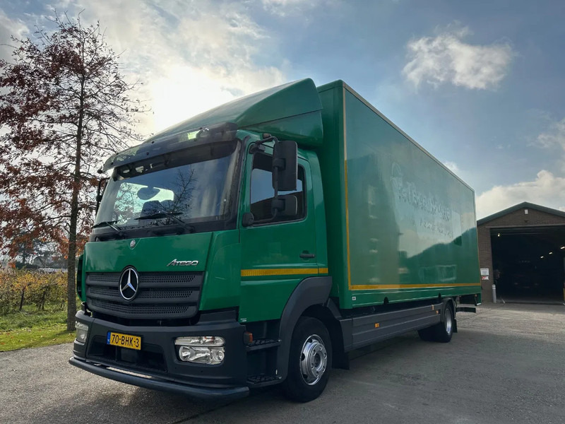 Mercedes-Benz Atego 1018 / NL TRUCK / EURO 6 / AIRCO / BOX+LIFT+SIDE DOOR / AUTOMATIC - Грузовик с закрытым кузовом: фото 1 Mercedes-Benz Atego 1018 / NL TRUCK / EURO 6 / AIRCO / BOX+LIFT+SIDE DOOR / AUTOMATIC - Грузовик с закрытым кузовом: фото 1
