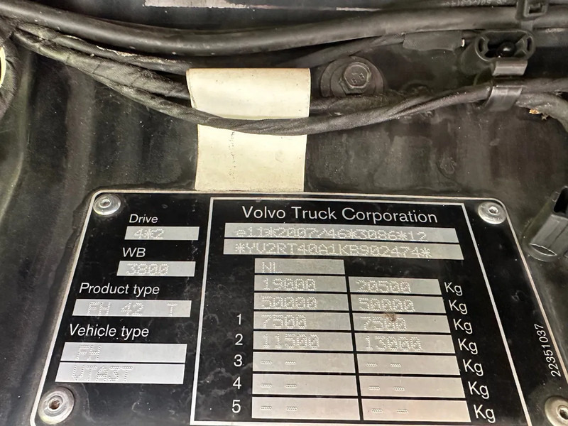 Volvo FH 500 / GLOBETROTTER / NL TRUCK / ALCOA / 2 TANK / TOP!! - Тягач: фото 4 Volvo FH 500 / GLOBETROTTER / NL TRUCK / ALCOA / 2 TANK / TOP!! - Тягач: фото 4