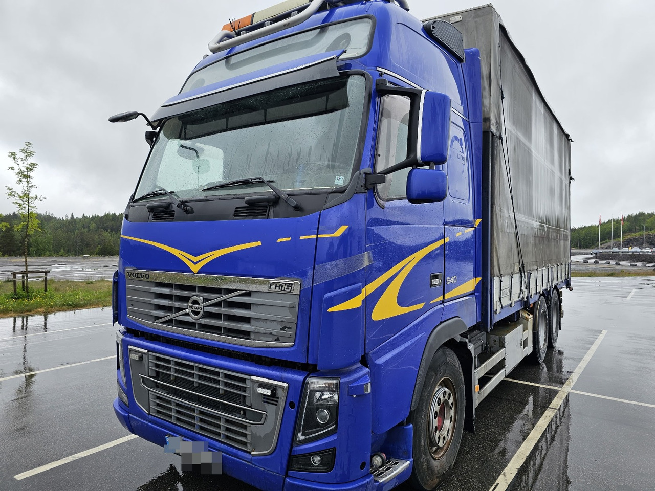Volvo FH16 540 6x4 - Тентованный грузовик: фото 5 Volvo FH16 540 6x4 - Тентованный грузовик: фото 5