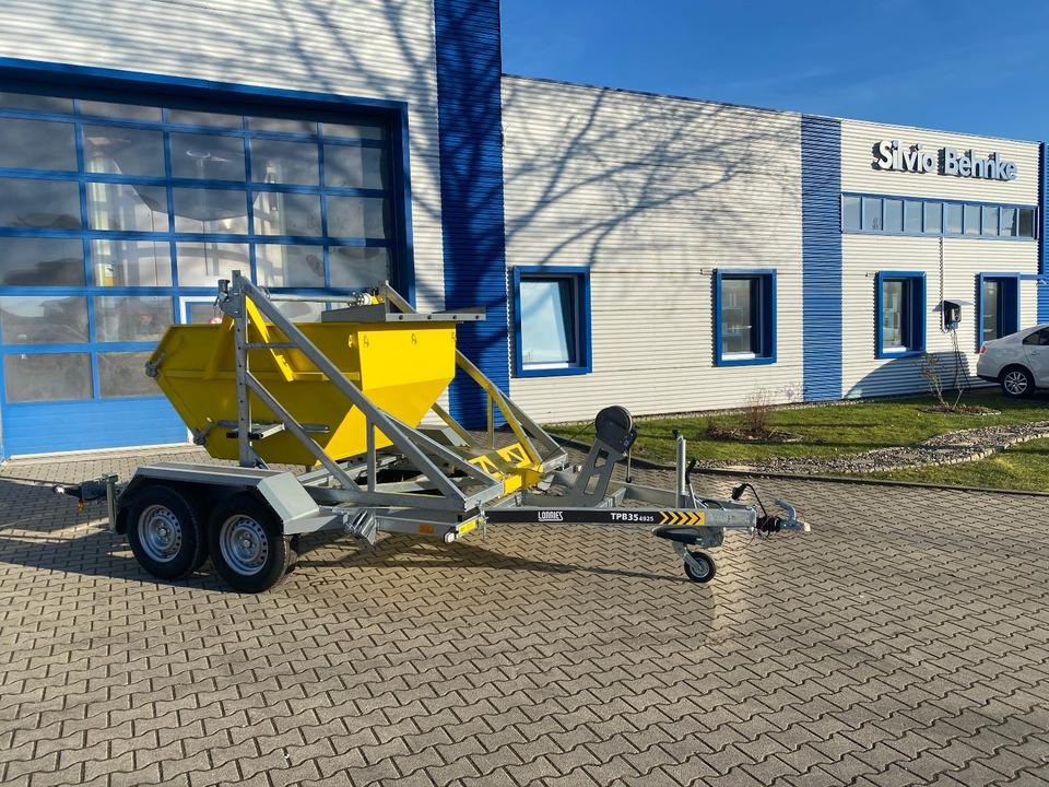 Lorries Kabelanhänger mit Baucontainer 3500KG *INKL.19% MWST*SOFORT VERFÜGBAR!* - Кабельный транспортер: фото 1 Lorries Kabelanhänger mit Baucontainer 3500KG *INKL.19% MWST*SOFORT VERFÜGBAR!* - Кабельный транспортер: фото 1