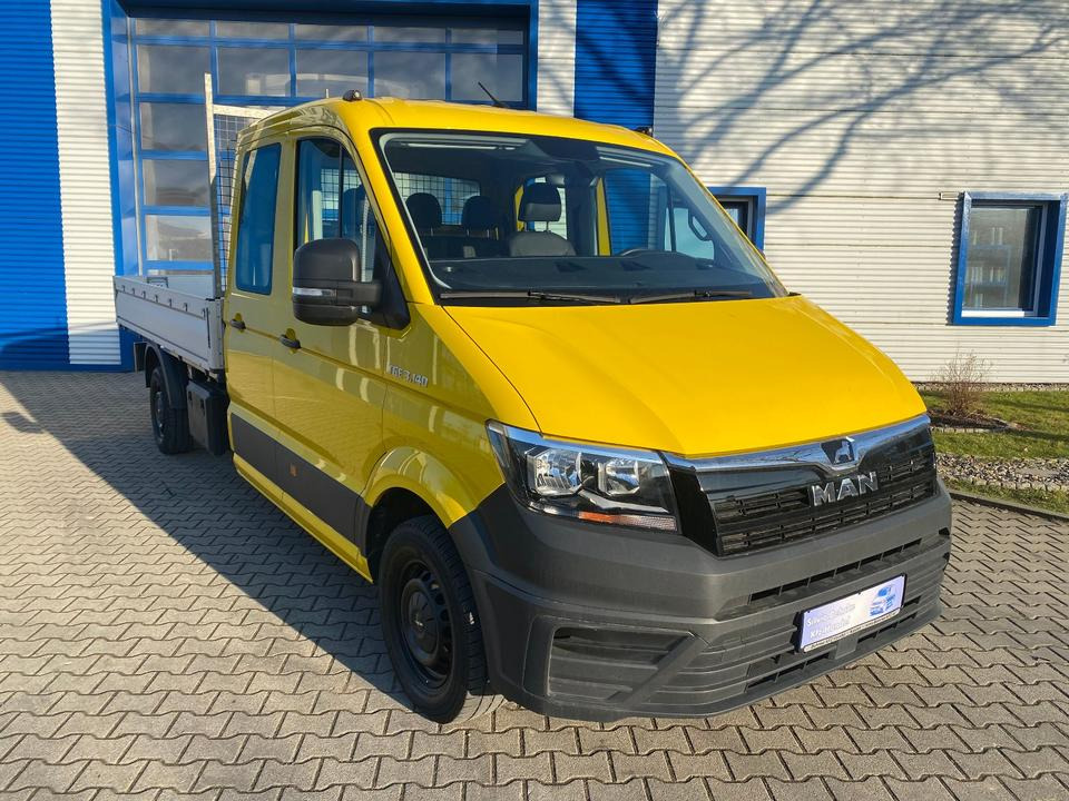 MAN TGE 3.140 Doka Pritsche Lang *STANDHZG* AHK*24 MONATE GARANTIE*1.HAND*INKL.19% MWST*SOFORT!* - Малотоннажный бортовой грузовик, Грузопассажирский фургон: фото 2 MAN TGE 3.140 Doka Pritsche Lang *STANDHZG* AHK*24 MONATE GARANTIE*1.HAND*INKL.19% MWST*SOFORT!* - Малотоннажный бортовой грузовик, Грузопассажирский фургон: фото 2