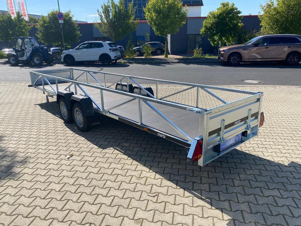 Martz Profil Anhänger 750KG Langgut *NUTZLAST 391KG*INKL.19% MWST*SOFORT!* - Прицеп бортовой/ Платформа: фото 5 Martz Profil Anhänger 750KG Langgut *NUTZLAST 391KG*INKL.19% MWST*SOFORT!* - Прицеп бортовой/ Платформа: фото 5