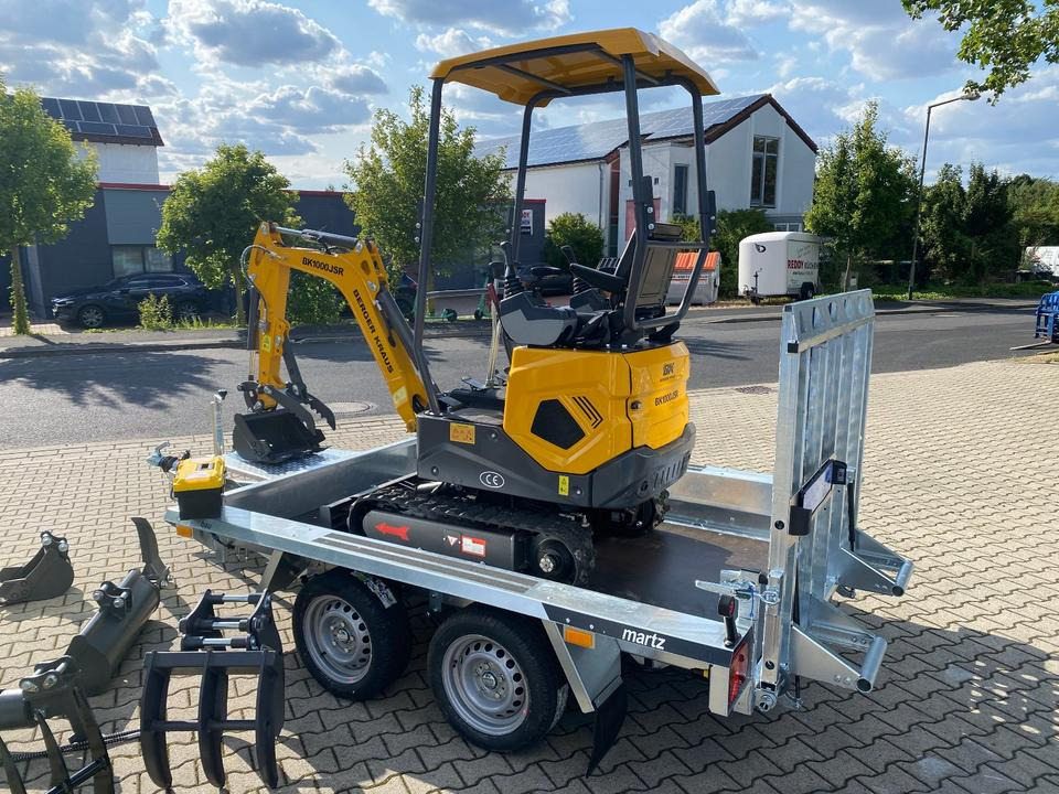 Minibagger BK1000JSR + Tieflader + Zubehör *HERBSTAKTION*INKL.19% MWST*BERGER KRAUS*VERSTELLFAHRWERK* SOFORT!* - Мини-экскаватор: фото 5 Minibagger BK1000JSR + Tieflader + Zubehör *HERBSTAKTION*INKL.19% MWST*BERGER KRAUS*VERSTELLFAHRWERK* SOFORT!* - Мини-экскаватор: фото 5