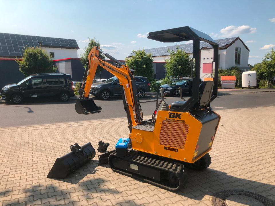 Minibagger BK1500JS *INKL.19% MWST*BERGER KRAUS*KUBOTA *JOYST*SCHAUFELPAKET* - Мини-экскаватор: фото 4 Minibagger BK1500JS *INKL.19% MWST*BERGER KRAUS*KUBOTA *JOYST*SCHAUFELPAKET* - Мини-экскаватор: фото 4