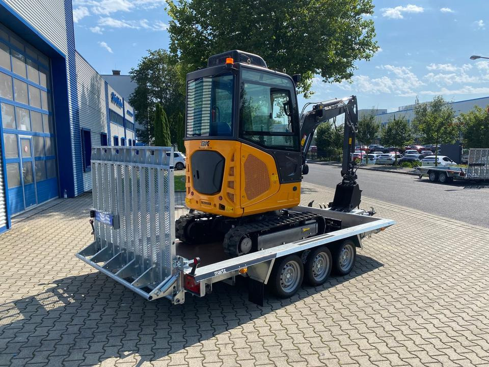 Minibagger BK2800ASR + Tieflader + Zubehör *INKL.19% MWST*BERGER KRAUS*KUBOTA*SCHWENKARM* VERSTELLFAHRWERK*KLIMA* - Мини-экскаватор: фото 5 Minibagger BK2800ASR + Tieflader + Zubehör *INKL.19% MWST*BERGER KRAUS*KUBOTA*SCHWENKARM* VERSTELLFAHRWERK*KLIMA* - Мини-экскаватор: фото 5