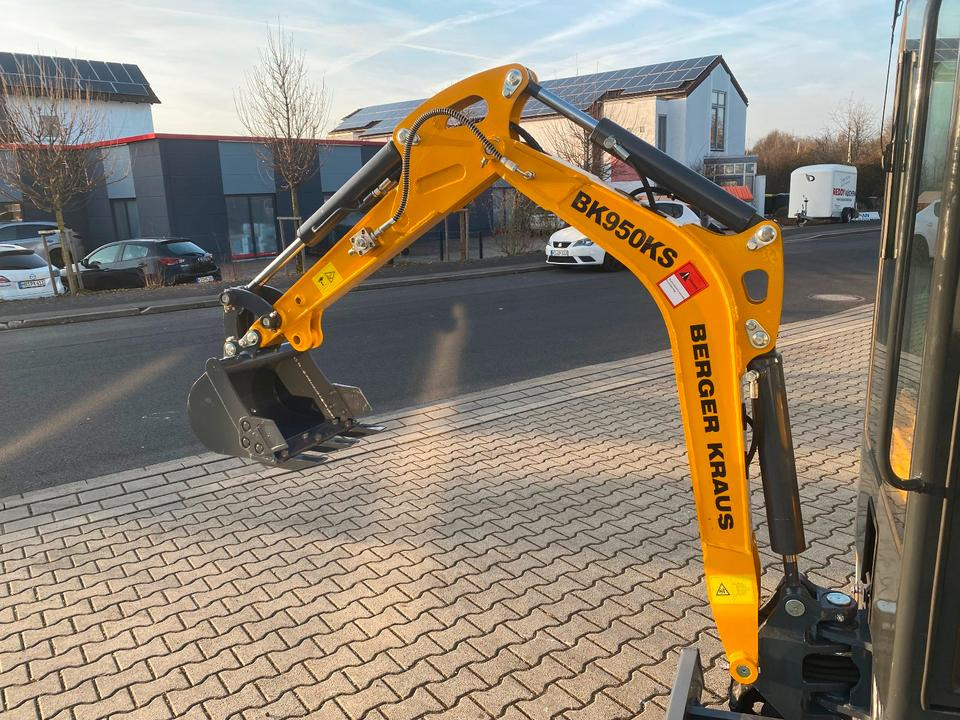 Minibagger BK950KS *INKL.19% MWST*BERGER KRAUS*KABINE*SOFORT!* - Мини-экскаватор: фото 4 Minibagger BK950KS *INKL.19% MWST*BERGER KRAUS*KABINE*SOFORT!* - Мини-экскаватор: фото 4