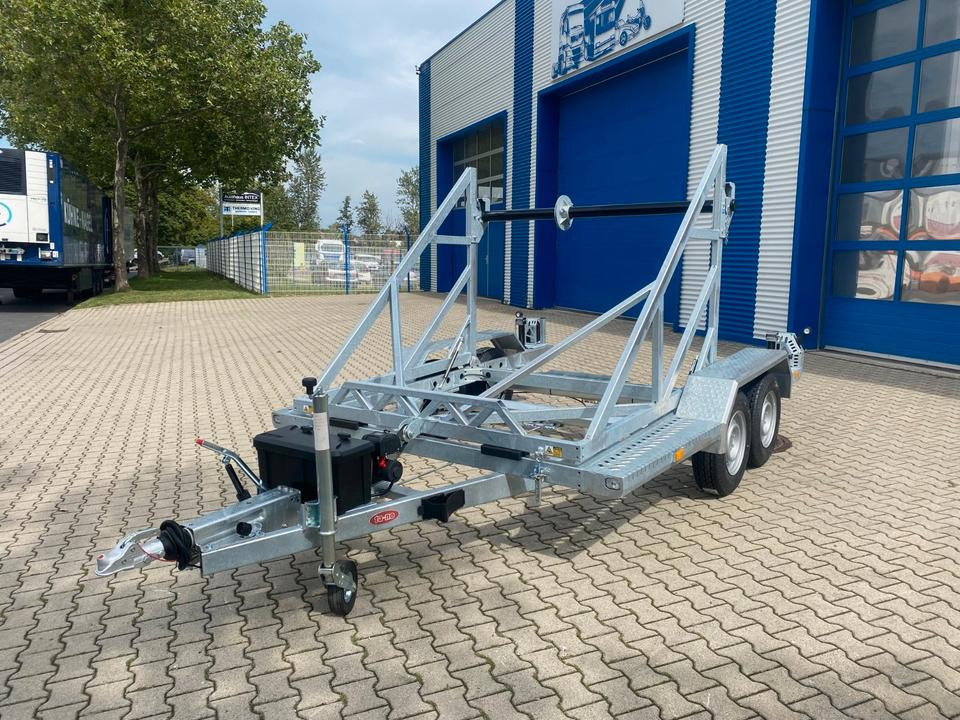 TA-NO Kabeltrommel-Anhänger 3500KG E-Winde  *INKL.19% MWST* Kabelanhänger Sofort Verfügbar! - Кабельный транспортер: фото 2 TA-NO Kabeltrommel-Anhänger 3500KG E-Winde  *INKL.19% MWST* Kabelanhänger Sofort Verfügbar! - Кабельный транспортер: фото 2