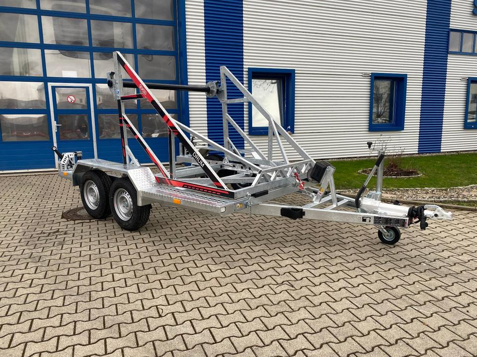 Vermietung / Kabelanhänger 3500KG / Nutzlast 2766KG / Kabeltrommel-Anhänger / Glasfaser/ 1 Woche - Кабельный транспортер: фото 3 Vermietung / Kabelanhänger 3500KG / Nutzlast 2766KG / Kabeltrommel-Anhänger / Glasfaser/ 1 Woche - Кабельный транспортер: фото 3