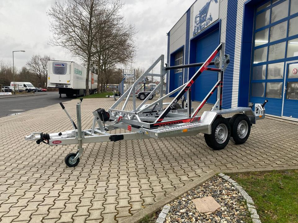 Vermietung / Kabelanhänger 3500KG / Nutzlast 2766KG / Kabeltrommel-Anhänger / Glasfaser/ 1 Woche - Кабельный транспортер: фото 1 Vermietung / Kabelanhänger 3500KG / Nutzlast 2766KG / Kabeltrommel-Anhänger / Glasfaser/ 1 Woche - Кабельный транспортер: фото 1