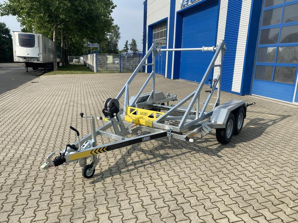 Vermietung / Kabelanhänger 3500KG / Nutzlast 2825KG / Kabeltrommel-Anhänger / Glasfaser/ 1 Monat - Кабельный транспортер: фото 3 Vermietung / Kabelanhänger 3500KG / Nutzlast 2825KG / Kabeltrommel-Anhänger / Glasfaser/ 1 Monat - Кабельный транспортер: фото 3
