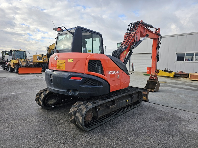 KUBOTA KX080-4a - Мини-экскаватор: фото 3 KUBOTA KX080-4a - Мини-экскаватор: фото 3