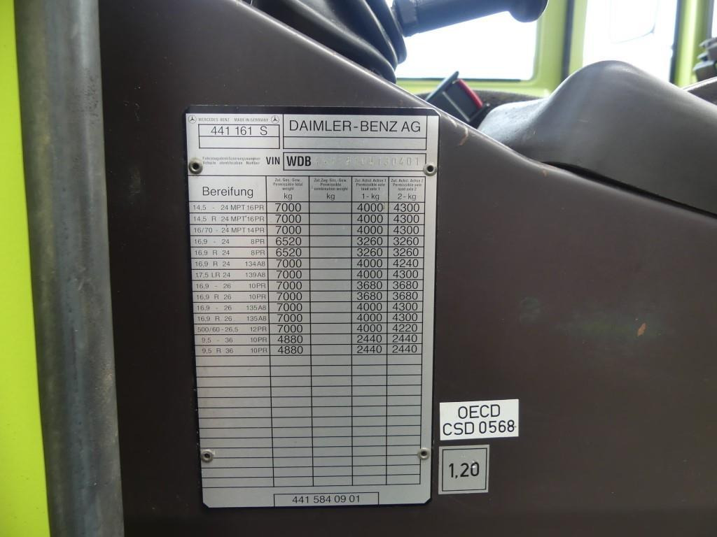 Трактор Mercedes Benz MB Trac 1000: фото 42