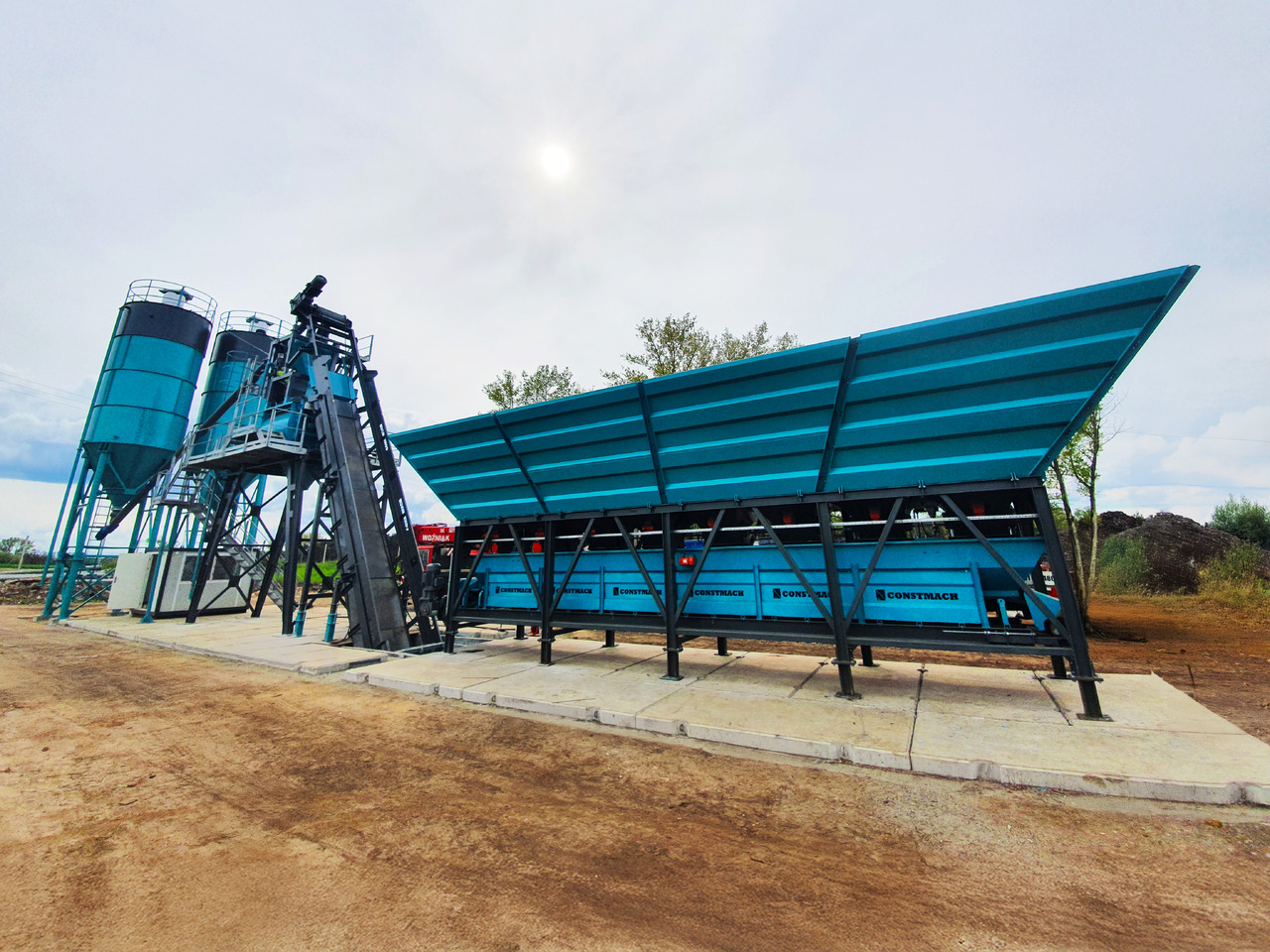 Constmach 100 m³/h Compact Concrete Batching Plant - Бетонный завод: фото 4 Constmach 100 m³/h Compact Concrete Batching Plant - Бетонный завод: фото 4
