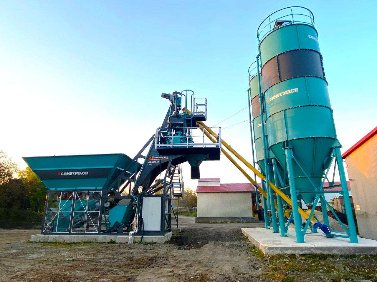 Constmach 30 m³/h Compact Concrete Batching Plant - Бетонный завод: фото 2 Constmach 30 m³/h Compact Concrete Batching Plant - Бетонный завод: фото 2