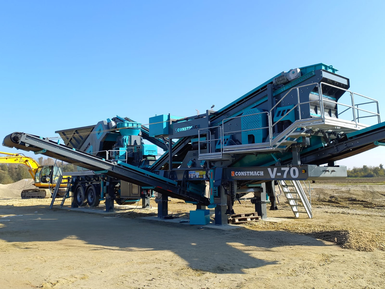 Constmach Concasseur À Impact À Axe Vertical Mobile D'une Capacité De 100 À 150 Tonnes - Мобильная дробилка: фото 3 Constmach Concasseur À Impact À Axe Vertical Mobile D'une Capacité De 100 À 150 Tonnes - Мобильная дробилка: фото 3