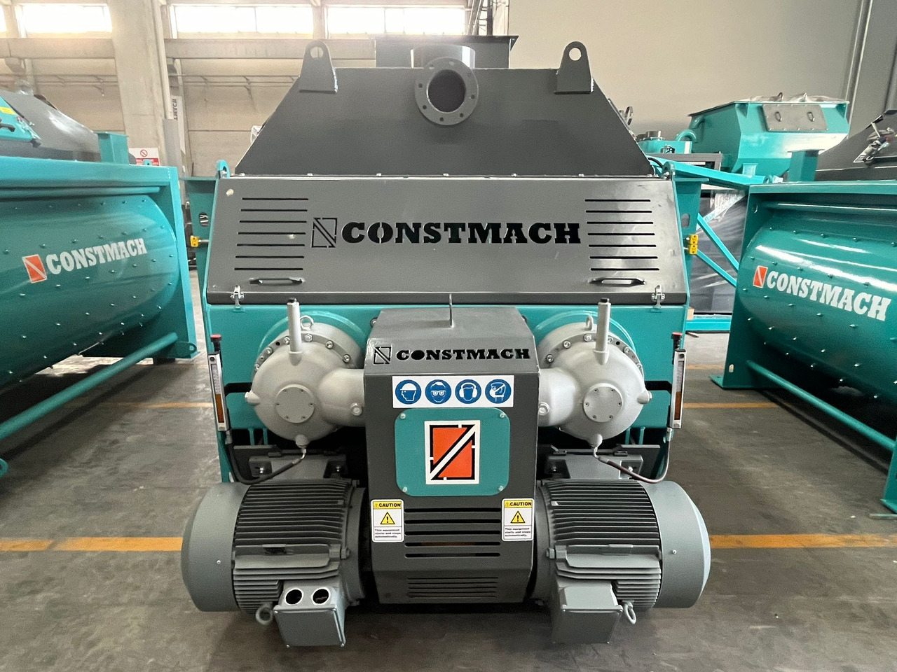 Constmach Double Shaft Concrete Mixer (Paddle Mixer) - Бетономешалка: фото 3 Constmach Double Shaft Concrete Mixer (Paddle Mixer) - Бетономешалка: фото 3