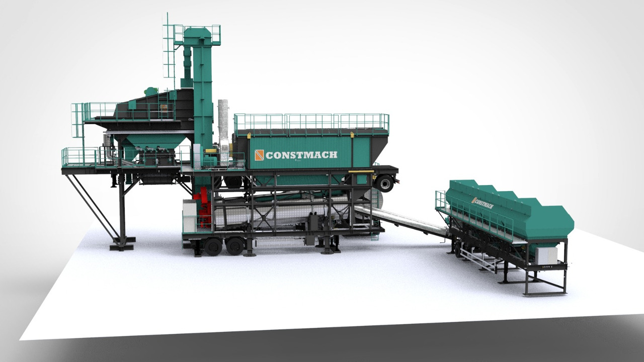 Constmach Mobile Batch Type Asphalt Plants - Асфальтобетонный завод: фото 1 Constmach Mobile Batch Type Asphalt Plants - Асфальтобетонный завод: фото 1