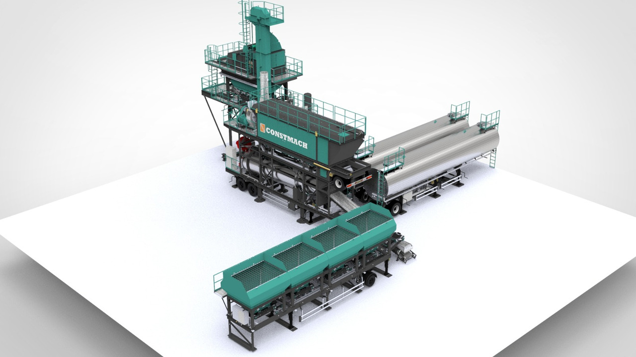 Constmach Mobile Batch Type Asphalt Plants - Асфальтобетонный завод: фото 5 Constmach Mobile Batch Type Asphalt Plants - Асфальтобетонный завод: фото 5