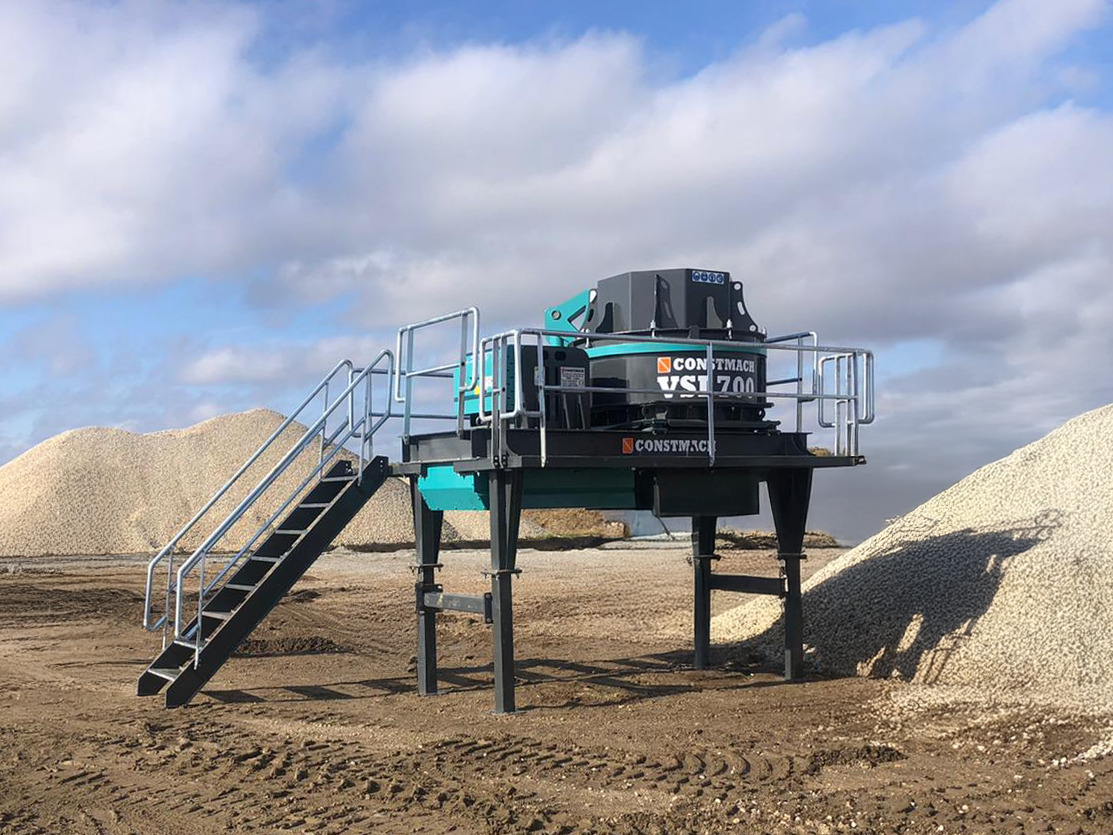 Constmach Vertical Shaft Impact Stone Crusher 190-250 TPH - Ударная дробилка: фото 1 Constmach Vertical Shaft Impact Stone Crusher 190-250 TPH - Ударная дробилка: фото 1
