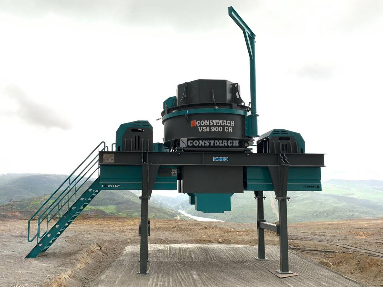 Constmach Vertical Shaft Impact Stone Crusher 190-250 TPH - Ударная дробилка: фото 5 Constmach Vertical Shaft Impact Stone Crusher 190-250 TPH - Ударная дробилка: фото 5
