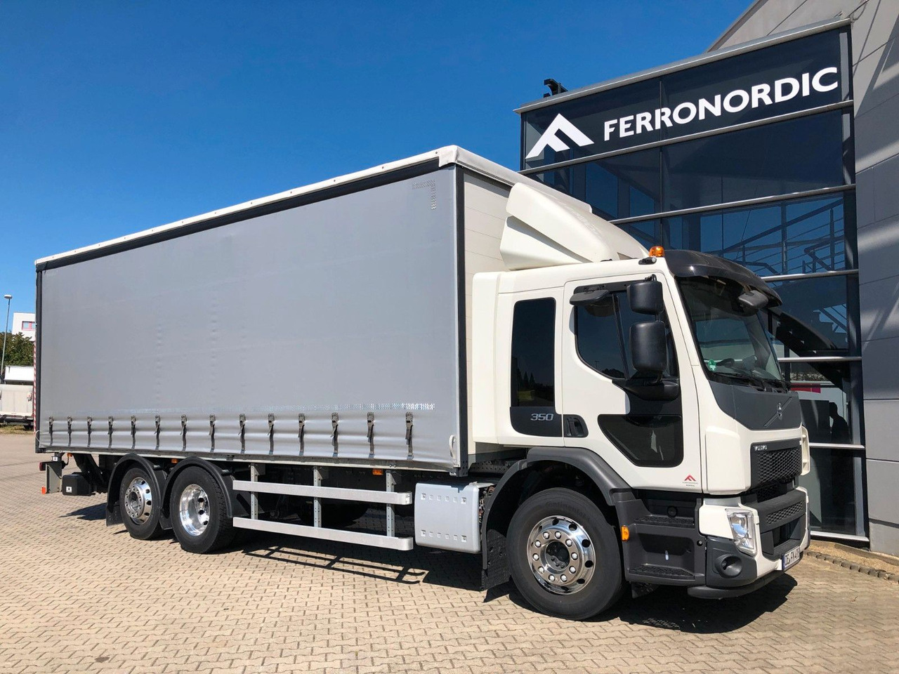 Volvo FE 350 26T 6x2 Lenkachse*ALU*LBW*EDSCHA - Тентованный грузовик: фото 1 Volvo FE 350 26T 6x2 Lenkachse*ALU*LBW*EDSCHA - Тентованный грузовик: фото 1