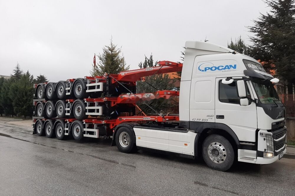 Özgül 4 AXLE HIGH CUBE CONTAINER CARRIER - Полуприцеп-контейнеровоз/ Сменный кузов: фото 3 Özgül 4 AXLE HIGH CUBE CONTAINER CARRIER - Полуприцеп-контейнеровоз/ Сменный кузов: фото 3