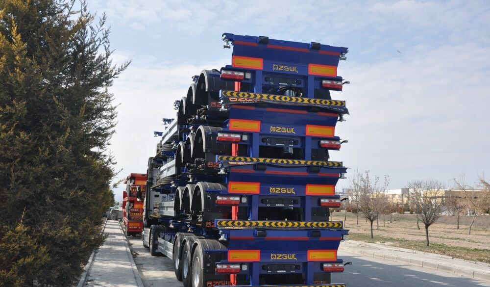 Özgül SKELATAL CONTAINER CHASSIS - Полуприцеп-контейнеровоз/ Сменный кузов: фото 4 Özgül SKELATAL CONTAINER CHASSIS - Полуприцеп-контейнеровоз/ Сменный кузов: фото 4